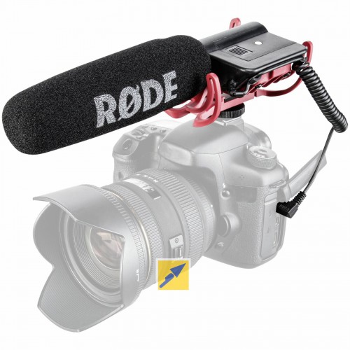 Micro máy ảnh RODE VideoMic Rycote